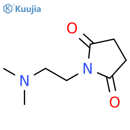 2,5-Pyrrolidinedione, 1-[2-(dimethylamino)ethyl]- structure