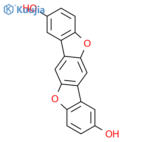 Benzo[1,2-b:4,5-b']bisbenzofuran-2,8-diol structure