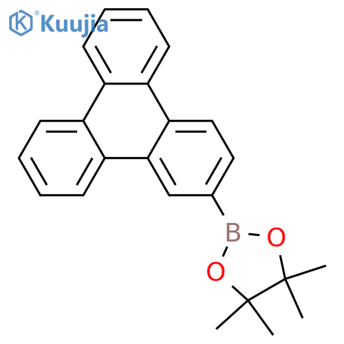 4,4,5,5-Tetramethyl-2-(triphenylen-2-yl)-1,3,2-dioxaborolane structure