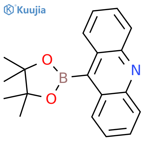 9-(4,4,5,5-tetramethyl-1,3,2-dioxaborolan-2-yl)-Acridine structure