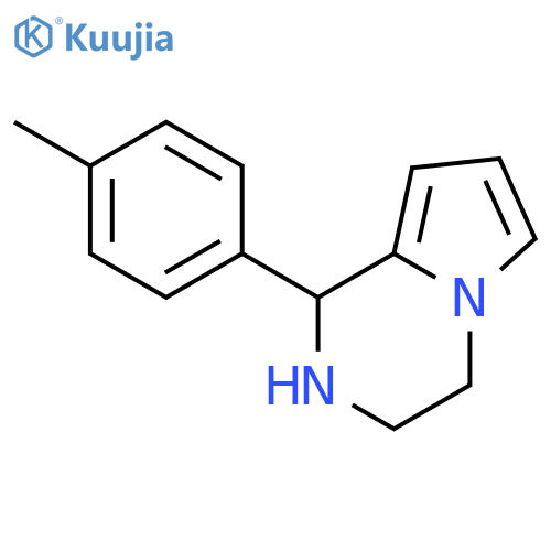 1-(4-methylphenyl)-1H,2H,3H,4H-pyrrolo1,2-apyrazine structure