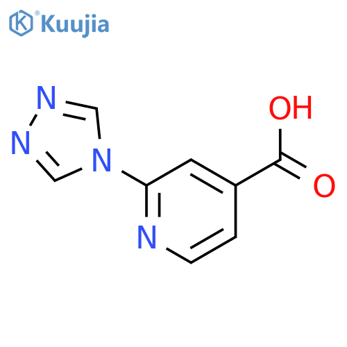 2-(4H-1,2,4-Triazol-4-yl)isonicotinic acid structure