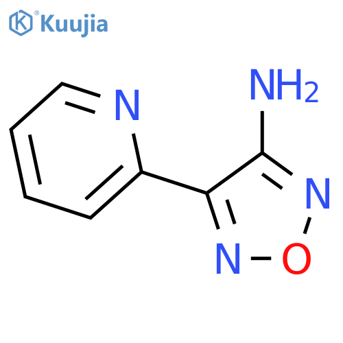 4-pyridin-2-yl-1,2,5-oxadiazol-3-amine structure