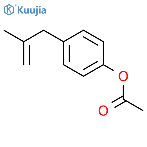 3-(4-Acetoxyphenyl)-2-methyl-1-propene structure