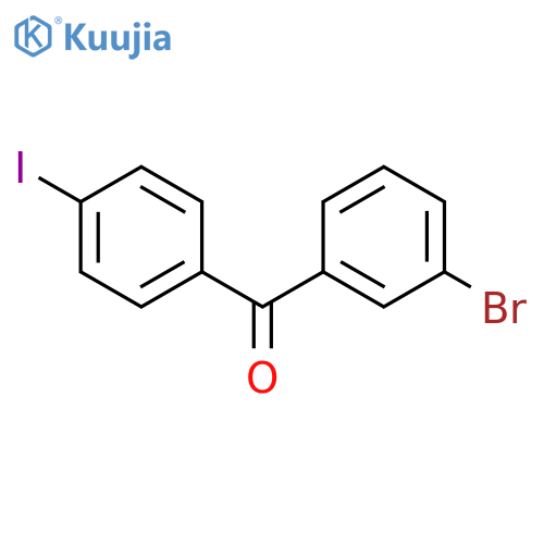 3-Bromo-4'-iodobenzophenone structure