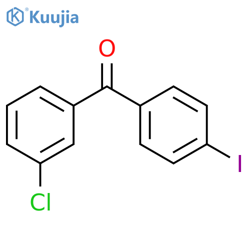 3-Chloro-4'-iodobenzophenone structure