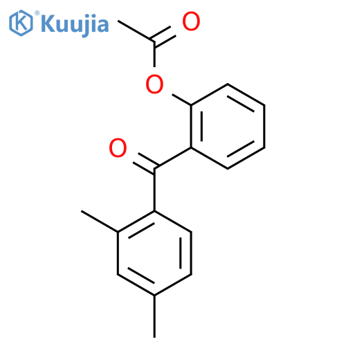 2-Acetoxy-2',4'-methylbenzophenone structure