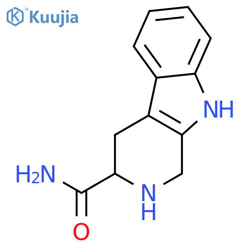 1H-Pyrido[3,4-b]indole-3-carboxamide, 2,3,4,9-tetrahydro-, (R)- structure
