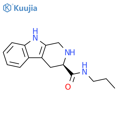 1H-Pyrido[3,4-b]indole-3-carboxamide, 2,3,4,9-tetrahydro-N-propyl-,(R)- structure