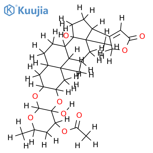 3'-epi-gomphoside 3'-acetate structure