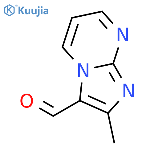 2-methylimidazo[1,2-a]pyrimidine-3-carbaldehyde structure