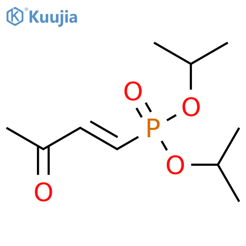 Phosphonic acid, (3-oxo-1-butenyl)-, bis(1-methylethyl) ester structure