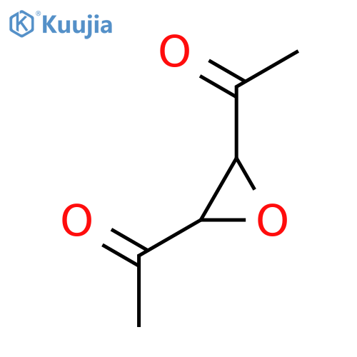 Ethanone, 1,1'-(2,3-oxiranediyl)bis- structure
