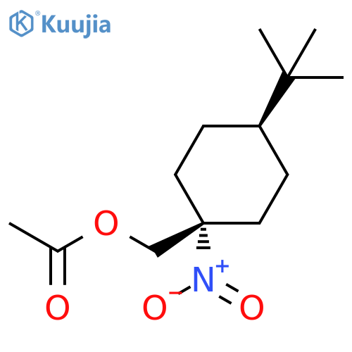 Cyclohexanemethanol, 4-(1,1-dimethylethyl)-1-nitro-, acetate (ester),cis- structure
