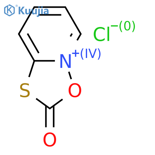 [1,4,2]Oxathiazolo[2,3-a]pyridin-4-ium,2-oxo-, chloride (1:1) structure