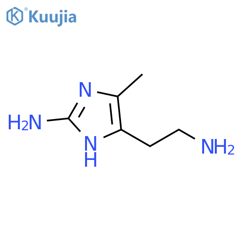 1H-Imidazole-5-ethanamine,2-amino-4-methyl- structure