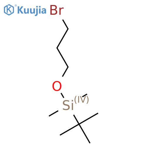 (3-Bromopropoxy)-tert-butyldimethylsilane structure