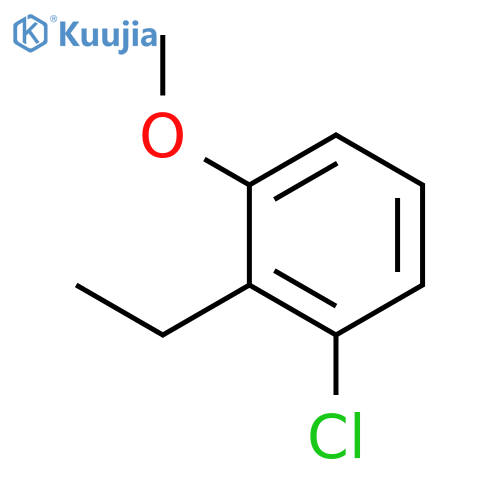 Benzene, 1-chloro-2-ethyl-3-methoxy- structure