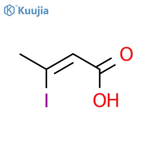 2-BUTENOIC ACID, 3-IODO- structure