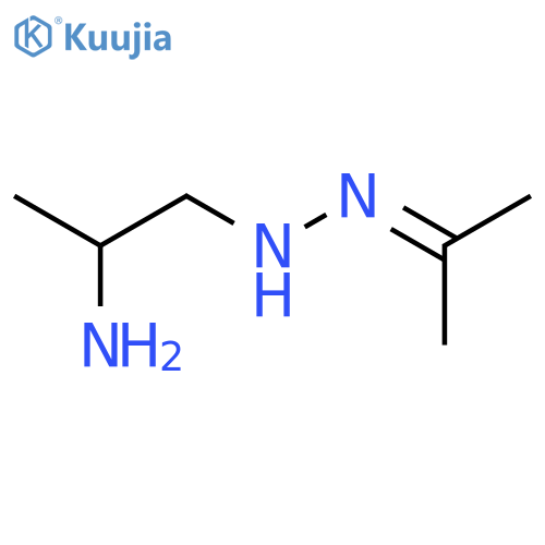 2-Propanone, (2-aminopropyl)hydrazone structure