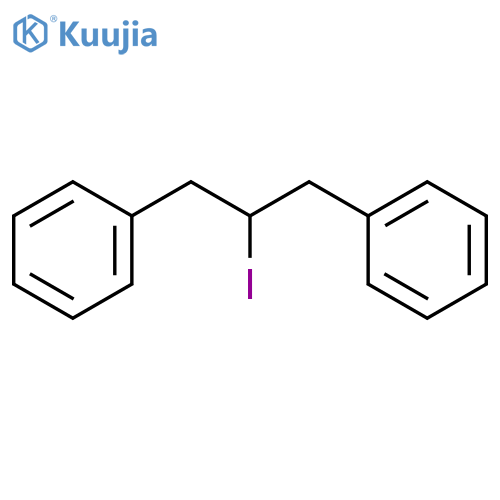 Benzene, 1,1'-(2-iodo-1,3-propanediyl)bis- structure