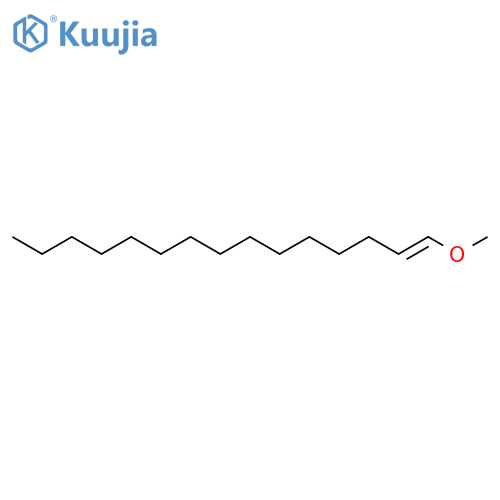 1-Pentadecene, 1-methoxy-, (E)- structure