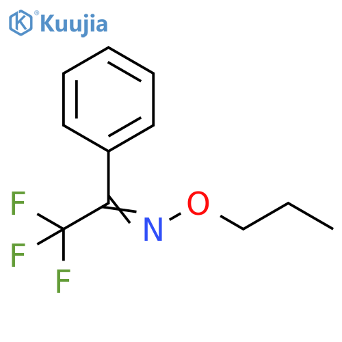 Ethanone, 2,2,2-trifluoro-1-phenyl-, O-propyloxime structure