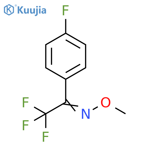 Ethanone, 2,2,2-trifluoro-1-(4-fluorophenyl)-, O-methyloxime structure