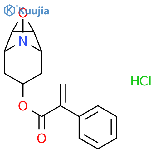 Aposcopolamine Hydrochloride Salt structure