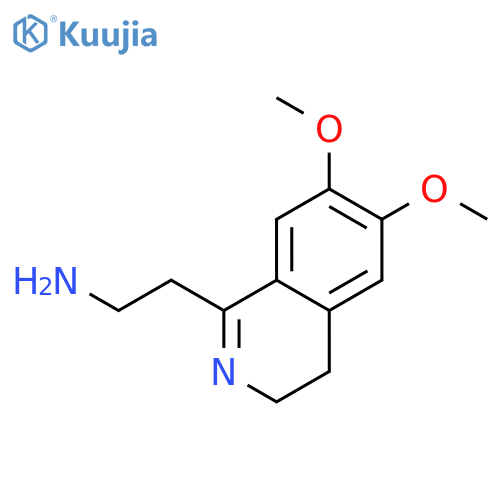 2-(6,7-DIMETHOXY-3,4-DIHYDROISOQUINOLIN-1-YL)ETHANAMINE structure