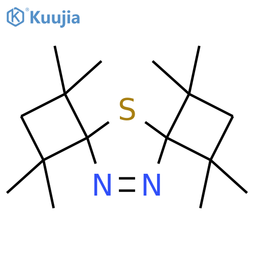 5-Thia-10,11-diazadispiro[3.1.3.2]undec-10-ene, 1,1,3,3,7,7,9,9-octamethyl- structure