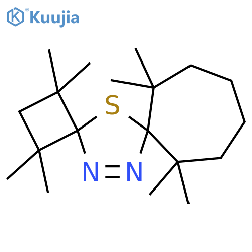 5-Thia-13,14-diazadispiro[3.1.6.2]tetradec-13-ene, 1,1,3,3,7,7,12,12-octamethyl- structure