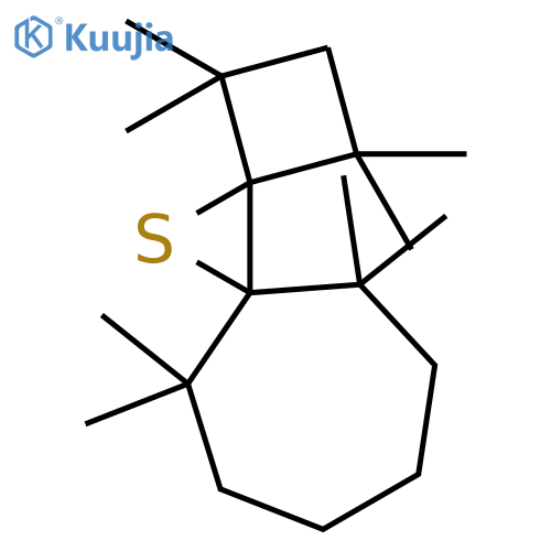 12-Thiadispiro[3.0.6.1]dodecane, 1,1,3,3,6,6,11,11-octamethyl- structure
