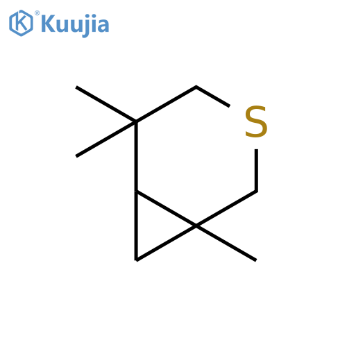 3-Thiabicyclo[4.1.0]heptane, 1,5,5-trimethyl- structure