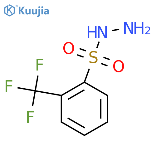 2-(Trifluoromethyl)benzenesulfonohydrazide structure