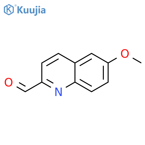 6-methoxyquinoline-2-carbaldehyde structure