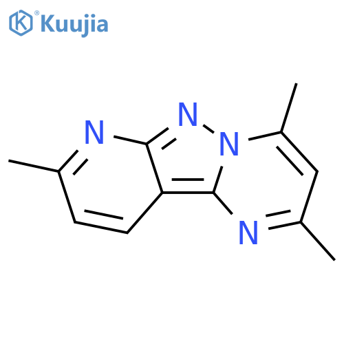 4,6,11-trimethyl-3,7,8,10-tetraazatricyclo7.4.0.0^{2,7}trideca-1,3,5,8,10,12-hexaene structure