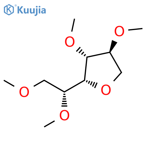 D-Glucitol, 1,4-anhydro-2,3,5,6-tetra-O-methyl- structure