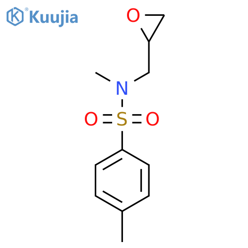 N,4-Dimethyl-N-(oxiran-2-ylmethyl)benzenesulfonamide structure