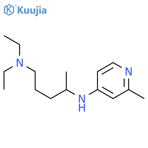 1,4-Pentanediamine,N1,N1-diethyl-N4-(2-methyl-4-pyridinyl)- structure