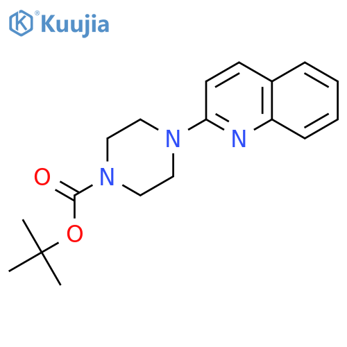tert-Butyl 4-(Quinolin-2-yl)piperazine-1-carboxylate structure