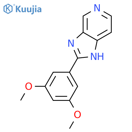1H-Imidazo[4,5-c]pyridine, 2-(3,5-dimethoxyphenyl)- structure