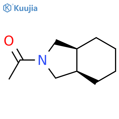 1H-Isoindole, 2-acetyloctahydro-, cis- structure