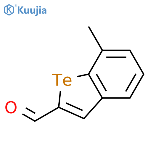 Benzo[b]tellurophene-2-carboxaldehyde, 7-methyl- structure