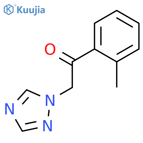 Ethanone, 1-(2-methylphenyl)-2-(1H-1,2,4-triazol-1-yl)- structure