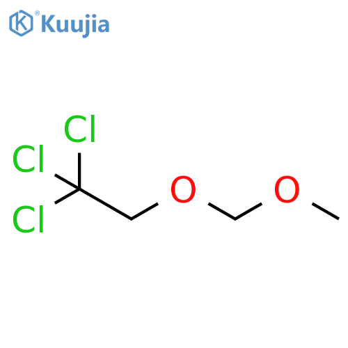 Ethane, 1,1,1-trichloro-2-(methoxymethoxy)- structure