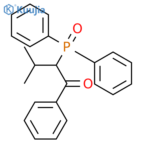 1-Butanone, 2-(diphenylphosphinyl)-3-methyl-1-phenyl- structure