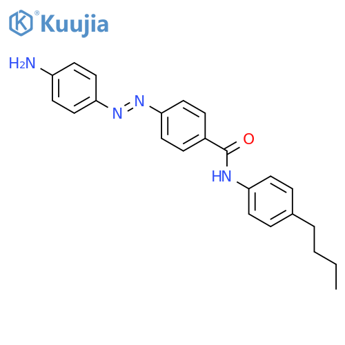 Benzamide, 4-[(4-aminophenyl)azo]-N-(4-butylphenyl)- structure
