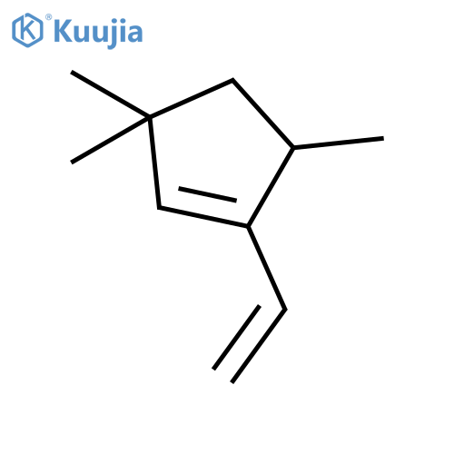 Cyclopentene, 1-ethenyl-3,3,5-trimethyl- structure