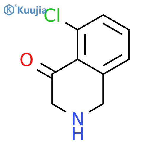 4(1H)-Isoquinolinone, 5-chloro-2,3-dihydro- structure